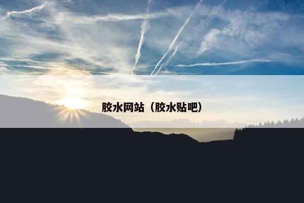 胶水网站(胶水贴吧)