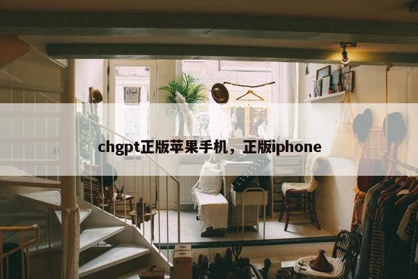 chgpt正版苹果手机,正版iphone