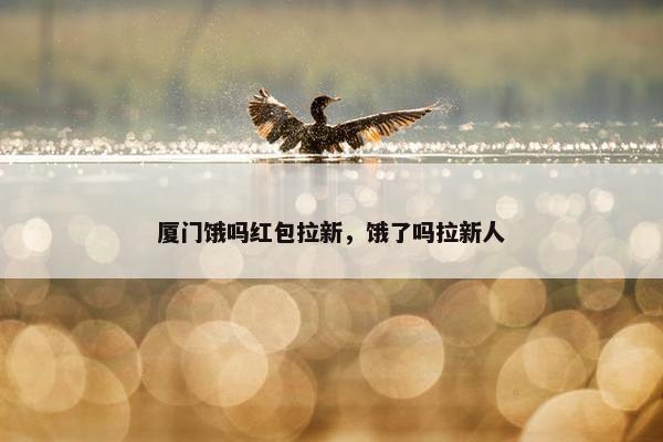 厦门饿吗红包拉新，饿了吗拉新人