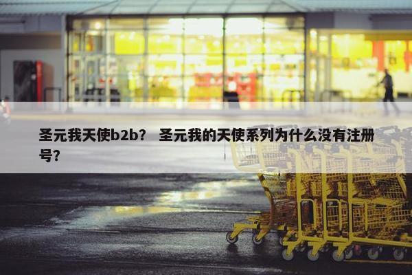 圣元我天使b2b？ 圣元我的天使系列为什么没有注册号？