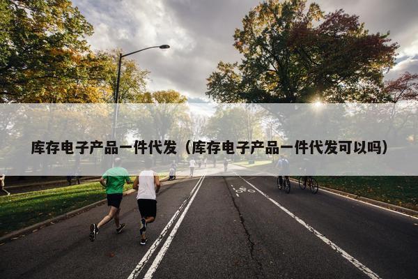 库存电子产品一件代发（库存电子产品一件代发可以吗）