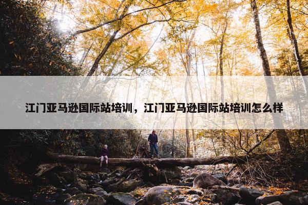 江门亚马逊国际站培训，江门亚马逊国际站培训怎么样