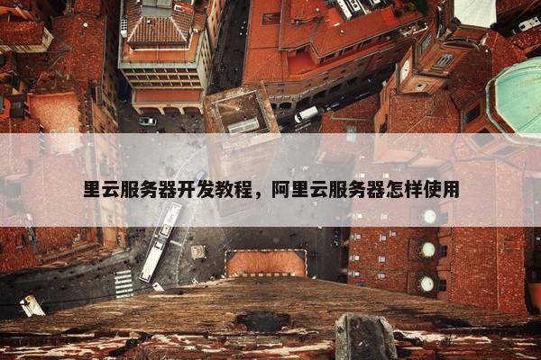 里云服务器开发教程，阿里云服务器怎样使用