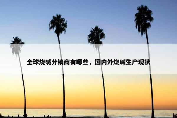 全球烧碱分销商有哪些，国内外烧碱生产现状