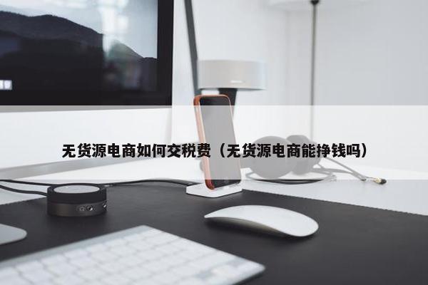 无货源电商如何交税费（无货源电商能挣钱吗）