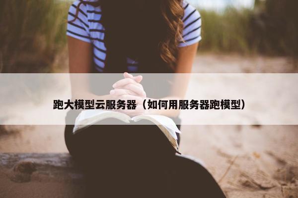 跑大模型云服务器（如何用服务器跑模型）