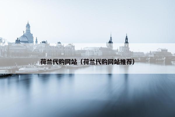 荷兰代购网站（荷兰代购网站推荐）