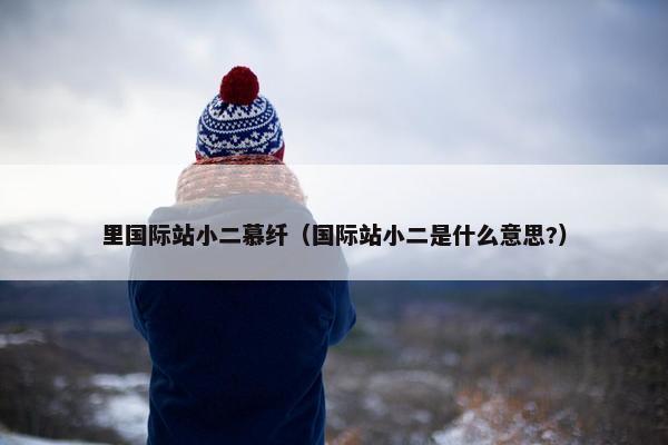 里国际站小二慕纤（国际站小二是什么意思?）