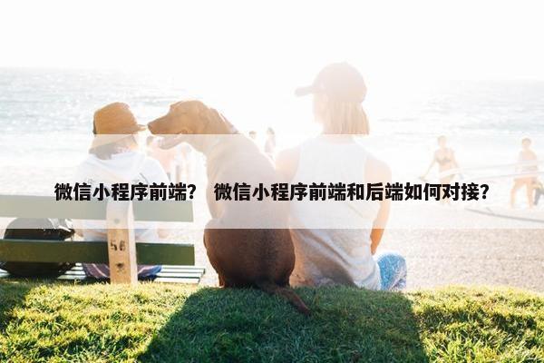 微信小程序前端？ 微信小程序前端和后端如何对接？