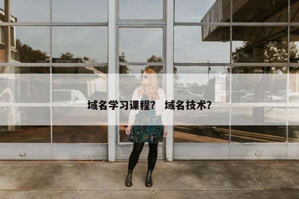 域名学习课程？ 域名技术？