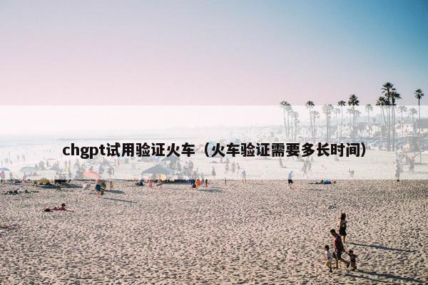 chgpt试用验证火车（火车验证需要多长时间）