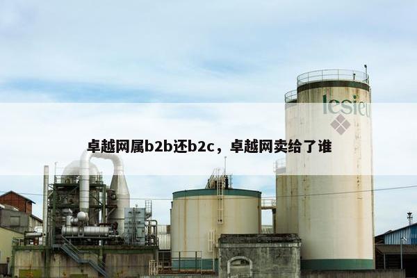 卓越网属b2b还b2c，卓越网卖给了谁