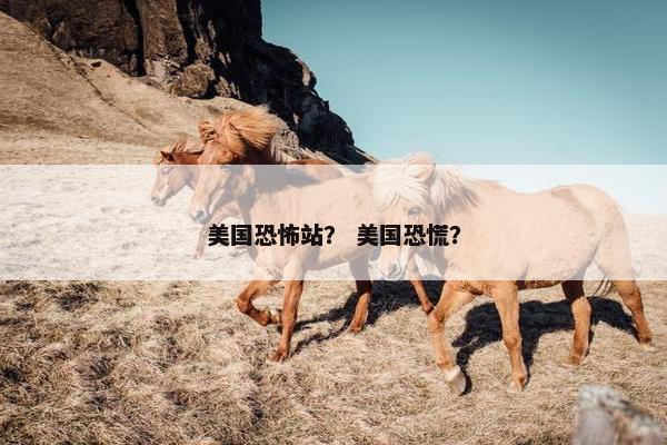 美国恐怖站？ 美国恐慌？